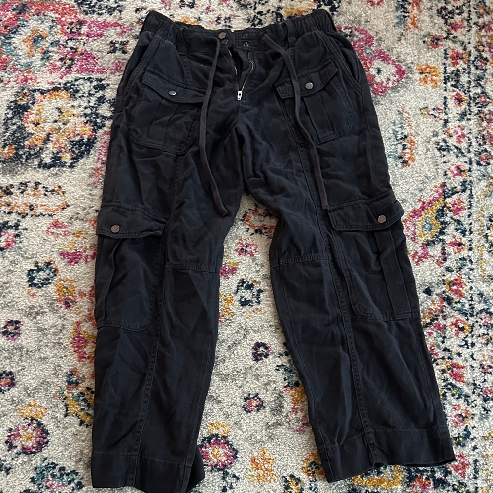 Zara Women's Black Cargo Pants
